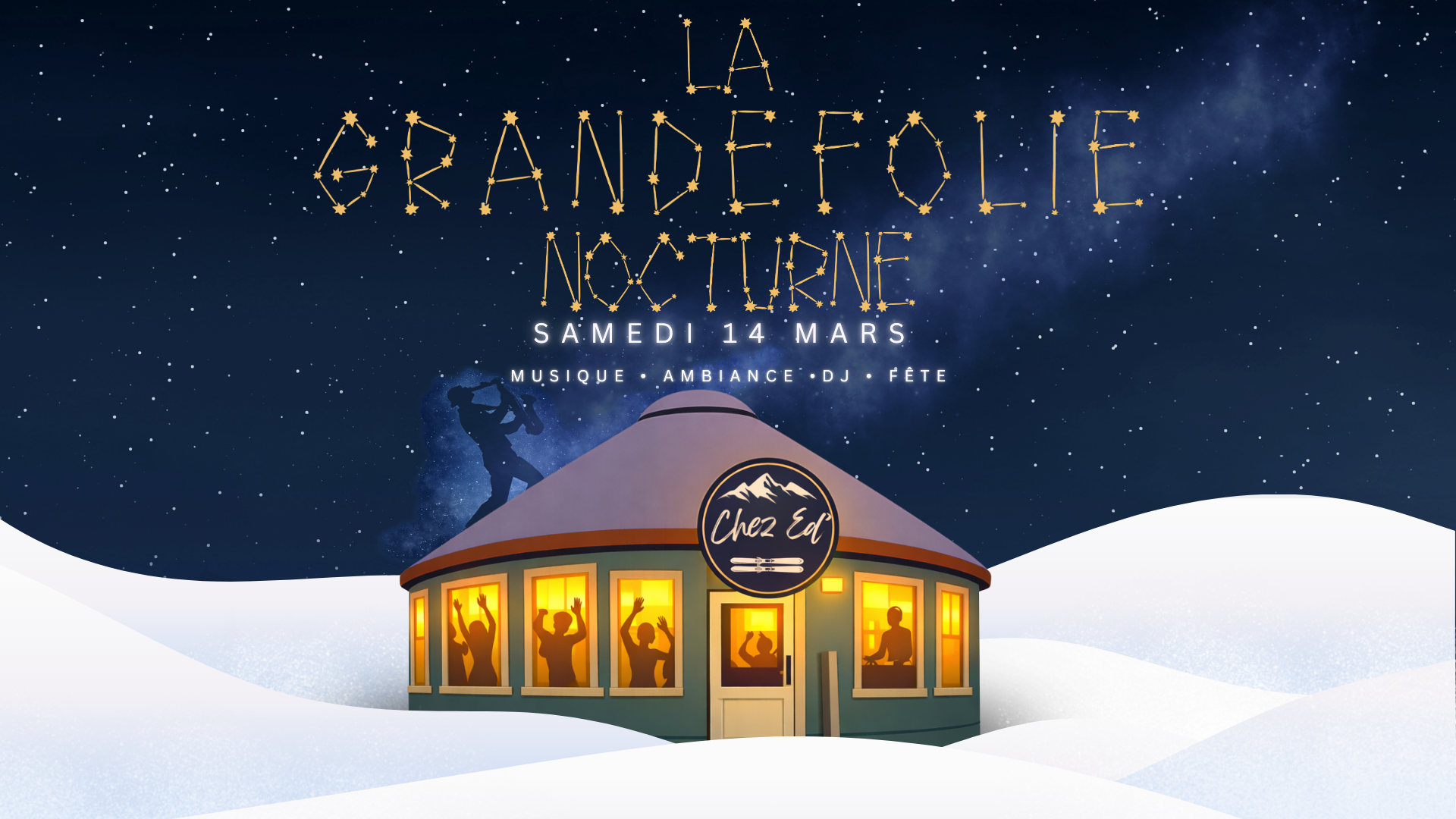 Grande Folie Nocture - Prévente 14 mars (18 ans et +)