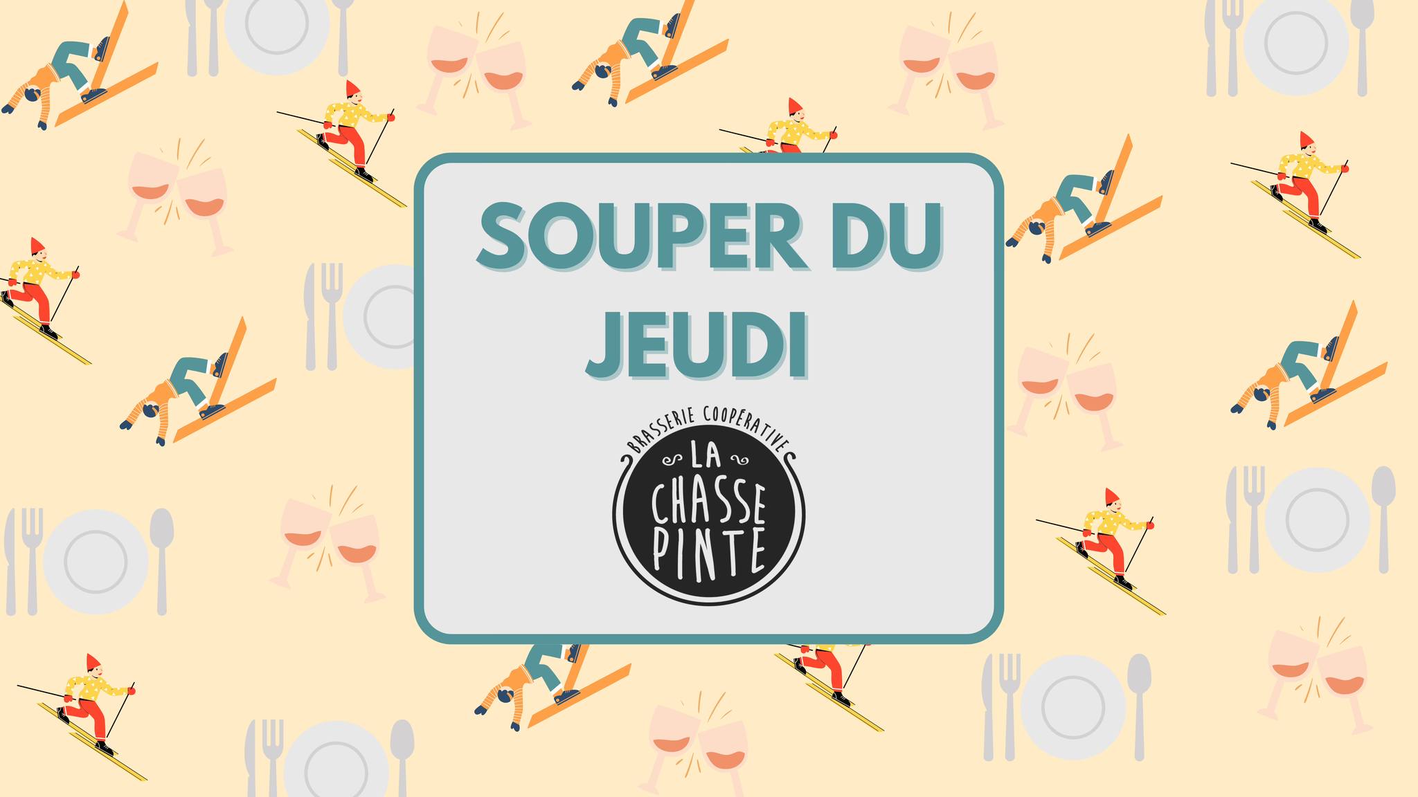 Souper Chasse Pinte Accord mets bière 2 avril